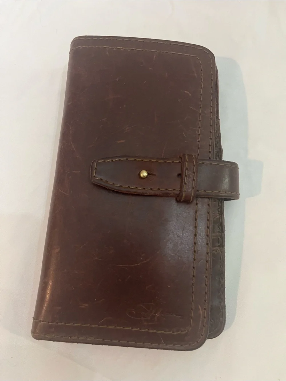 Saddleback Leather Big Wallet in Chestnut
